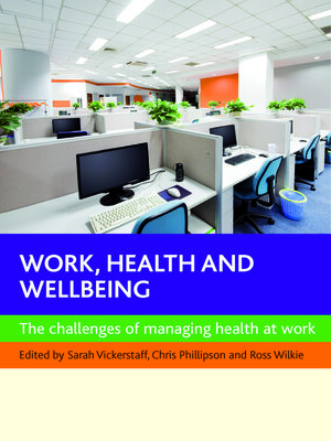cover image of Work, Health and Wellbeing
